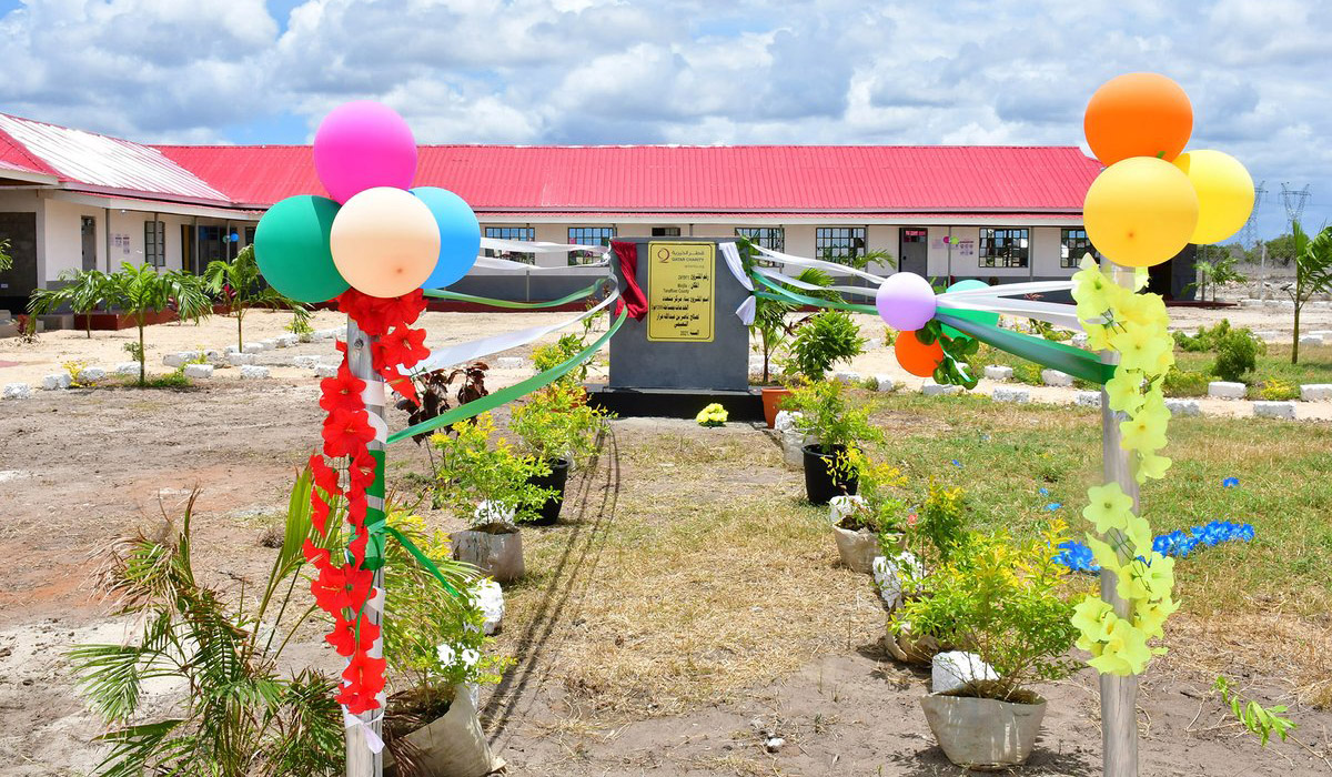Multi-service center in Minjila in Tana River County in Kenya